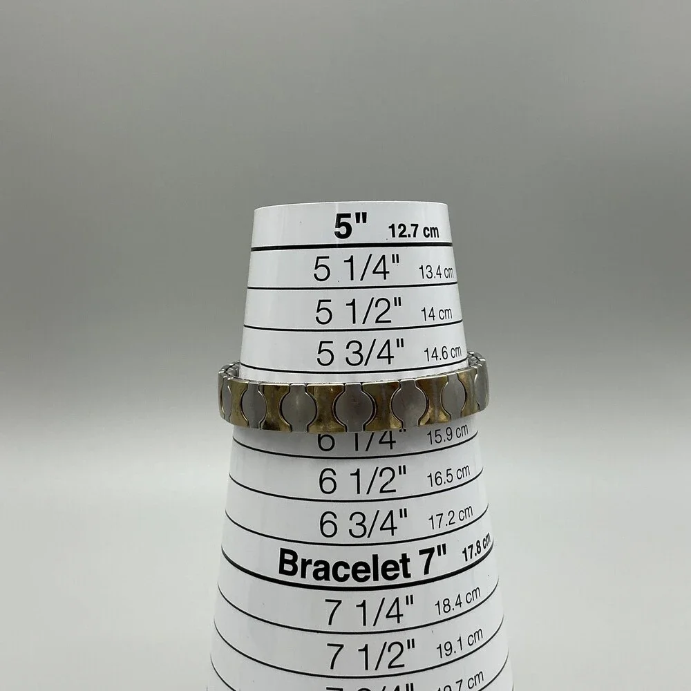 Timex Womens Watch 21mm Champagne Dial Two Tone Gold Expansion New Battery